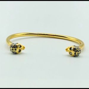 Authentic Alexander McQueen Twin Skull Bracelet